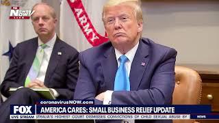 LIVE: President Trump Roundtable - Small Business Relief Update