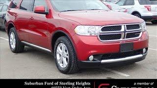 Used 2013 Dodge Durango Sterling Heights, MI #AP28192