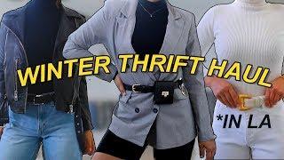 THRIFTED WINTER OUTFIT IDEAS