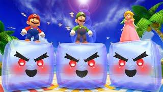 Mario Party The Top 100 MiniGames - Mario Vs Luigi Vs Peach Vs Daisy (Very Hard Cpu)