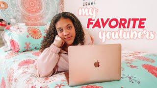 my top 10 favorite youtubers that you need to watch !!