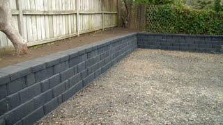 How to Build a Block Retaining Wall | Mitre 10 Easy As