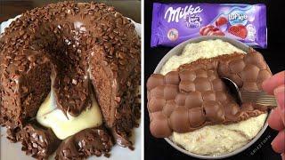 How To Make Chocolate Cake With Step By Step Instructions | Easy Chocolate Cake Decorating Ideas