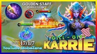 Gill Girl with Red Buff? Unlimited Light Wheel | YouTube MobaZane Top Global Karrie ~ Mobile Legends