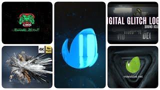 TOP 10 Glitch Logo After Effects Template 