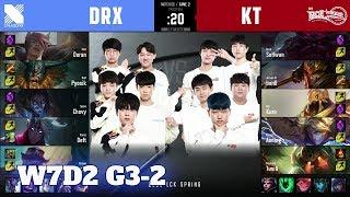 KT vs DRX - Game 2 | Week 7 Day 2 S10 LCK Spring 2020 | KT Rolster vs DragonX G2 W7D2
