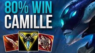 CHALLENGER 80% WIN RATE CAMILLE GAMEPLAY | CHALLENGER CAMILLE TOP GAMEPLAY | Patch 9.23 S9
