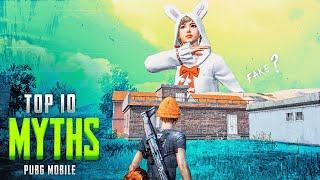 Top 10 Mythbusters in PUBG Mobile | PUBG Myths #9