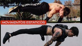 Top 10  movimentos estáticos do STREET WORKOUT/motivacional calisthenics