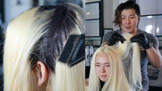 Dark Colors on Blonde Hair - Guy’s World 11