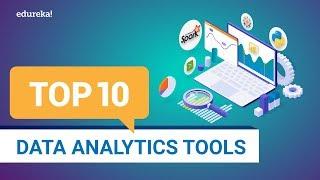 Top 10 Data Analytics Tools 2020 | Best Tools for Data Analysis | Data Analytics Training | Edureka