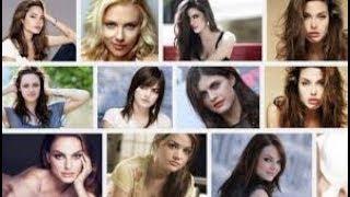 Top 5 most beautiful Women Faces - taste change over time