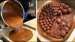 How To Make Chocolate Cake Decorating Tutorial | World's Best Chocolate Cake Decorating Tutorial