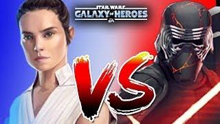 Jedi Rey or Supreme Kylo - Hands Down Jedi Rey - Star Wars: Galaxy of Heroes - SWGoH