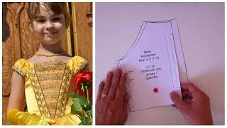 Princess Dress | Belle inspired | How to sew a Fairytale Princess Dress