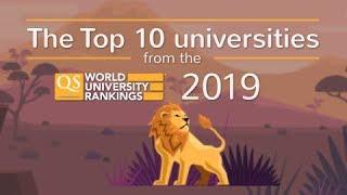 Meet the World's Top 10 Universities 2019