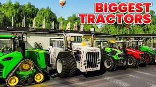 Top 10 Biggest Tractors in the World on Farming Simulator 19