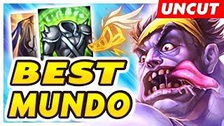 MY DR MUNDO IS ON ANOTHER LEVEL !! UNSTOPPABLE DR MUNDO JUNGLE GUIDE SEASON 10 | Nightblue3 Gameplay