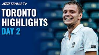 Medvedev and Bublik in Stitches; Tsitsipas v Humbert | Toronto 2021 Highlights Day 2