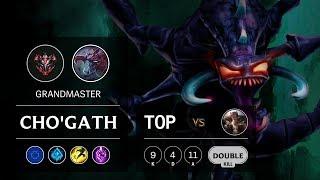 Cho'Gath Top vs Sett - EUW Grandmaster Patch 10.2