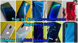 Top 10 Entry Level Phones Ngayong 2020 - Filipino | The jVlog Stories |