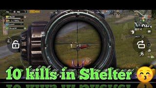 Top 10 kills in One place Shatller Noob Random Players PUBG Mobile