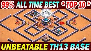 ✅ 99% ✅All Time Best TOP 10 TH13 Legend Base + Link ( 2021 ) | Unbeatable 