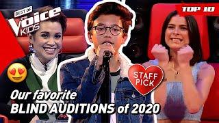 Our favorite BLIND AUDITIONS of 2020 in The Voice Kids! 