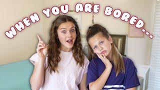 45 Things to do When Bored | Marissa and Brookie