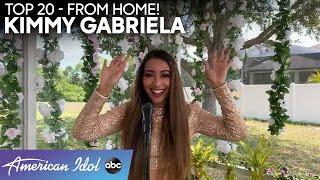 STUNNING! Kimmy Gabriela Performs an Ariana Grande Hit From HOME! - American Idol 2020