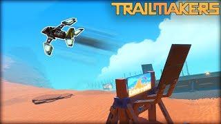 Who Can Build the Best Catapult Stunt GLIDER? (Trailmakers Multiplayer Gameplay)