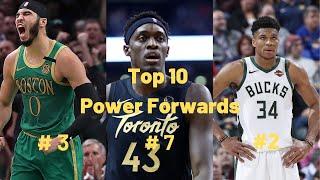 TOP 10 POWER FORWARDS IN THE NBA