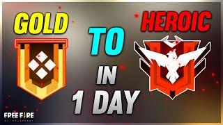 Gold To Heroic in One day - Best Killing Montage - Garena Free Fire - Desi Gamers