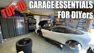 Top 10 Garage Essentials For DIYers