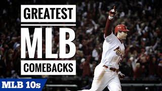 10 GREATEST Comebacks In MLB History - MLB 10s