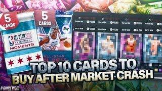 *TOP 10* CARDS YOU NEED TO PICK UP DURING THE MARKET CRASH! HIDDEN GALAXY OPALS! NBA 2K20