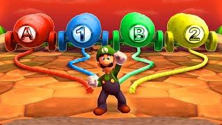 Mario Party The Top 100 MiniGames - Luigi Vs Peach Vs Mario Vs Daisy (Master Cpu)