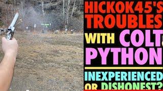 My Opinion To YankeeMarshal’s Respose To Hickok45s Python Problems