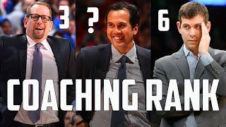 OFFICIAL Top 10 Coaches In The NBA Right Now...