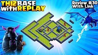 *TERRIFIC* Best TH12 War Base & TH12 Legend League Base w/ Link - Town Hall 12 - Clash of Clans #30