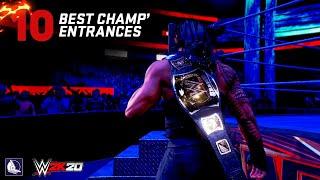 10 Best Championship Entrance in WWE Games Today!