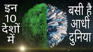 Top 10 Population Country In The World 2021 | India Population 2022 | India  vs China population