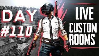 Pubg Mobile Live Custom Rooms | Anyone Can Join | Day 110