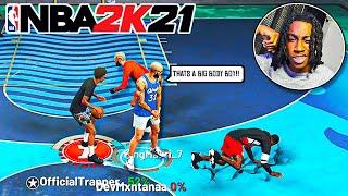 I QUIT ISO & USED SCREENS FOR 24 HOURS IN NBA 2k21!