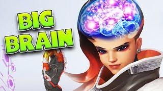 BIG BRAIN SOMBRA PLAY! - Overwatch Best Plays & Funny Moments #166