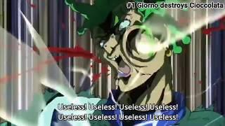 Top 10 Jojo's Bizarre Adventure Anime Moments Of All Time [Part 1-5] (No Ranking)