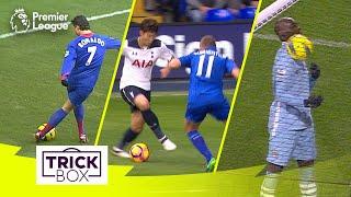 BEST Premier League Skills | Ronaldo Rabona, Son Stepover, Balotelli Shoulder Goal!