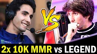 when 2x 10K MMR vs LEGEND on same lane — SUMAIL MIDONE vs DENDI QOJQVA