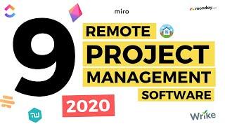 Top 9 Remote Project Management Software 2020