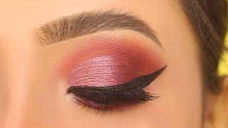 Simple Eye makeup with winged eyeliner || Step by step eye makeup tutorial || Shilpa